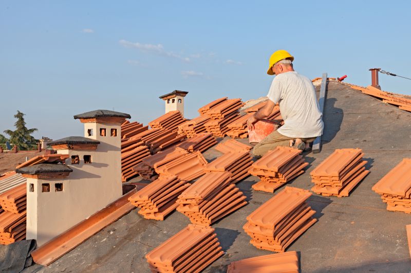 Clay Roof Installation
